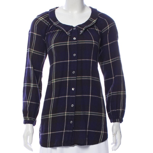 Steven Alan Tops - STEVEN ALAN Plaid Button-Up Top